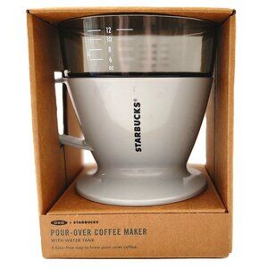 Starbucks OXO Single Serve Auto-Drip Pour-Over Coffee Maker with Water Tank NEW